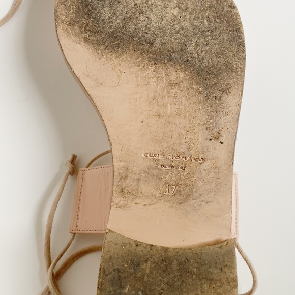 Club Monaco leather sandals size 37 - Picture 4 of 6